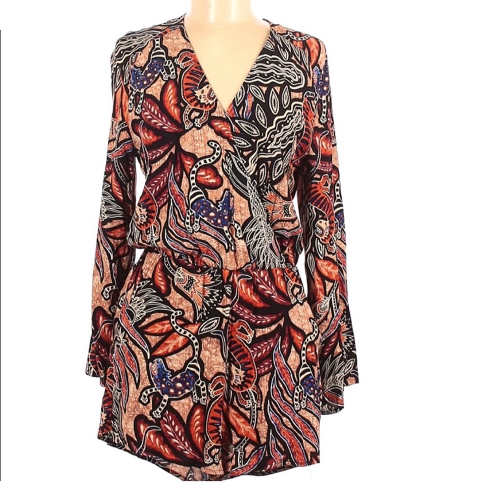 H&M African Tribal Print Romper - 10